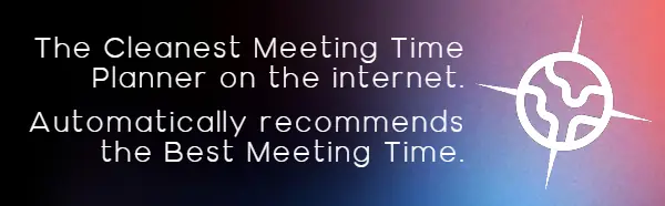 Meeting Time Zone Planner — MeetingTimezones.com